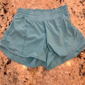 Lululemon Athletica Blue Athletic Shorts Lightweight Moisture-Wicking